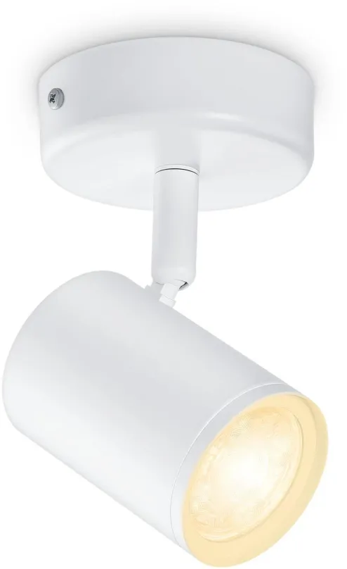 WiZ Tunable White 8719514551756 LED stropné bodové svietidlo Imageo 1x5W | GU10 | 345lm | 2700-6500K - stmievateľné, biela