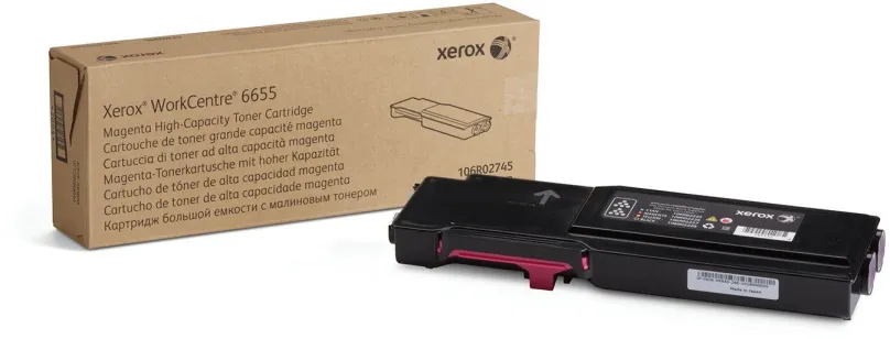 Toner Xerox 106R02753 purpurový, pre tlačiarne Xerox WorkCentre 6655i, 6655V, 7200IV_S, 72