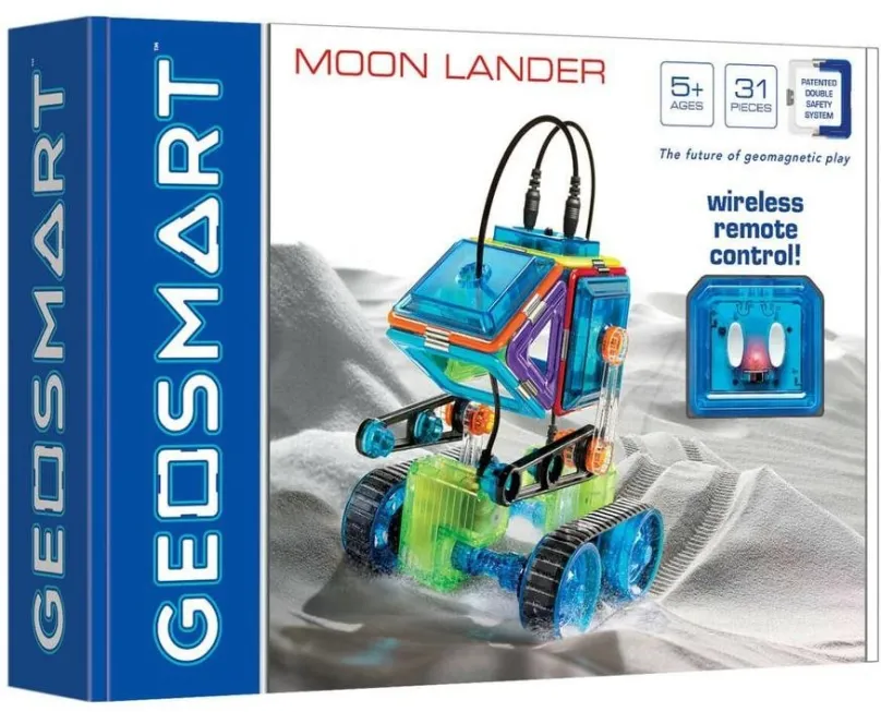 Stavebnica GeoSmart - Moon Lander - 31 ks