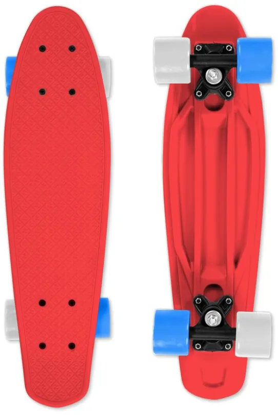 Penny board Street Surfing Fizz Board Red, s rozmermi dosky 55,5 x 14,6 cm, ložiská ABEC 5