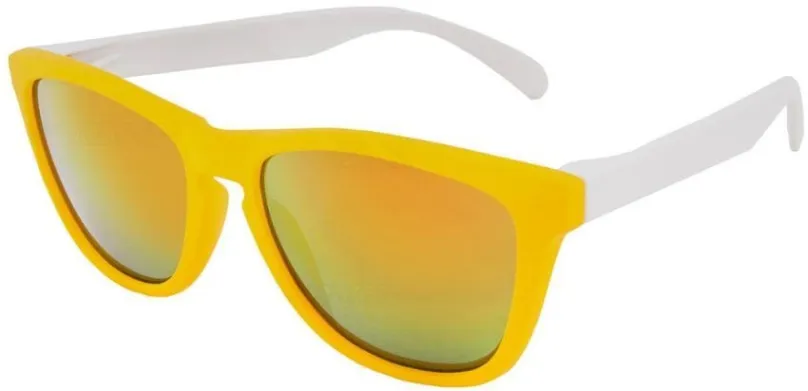 Slnečné okuliare VeyRey Slnečné okuliare Nerd Cool žlto-biele