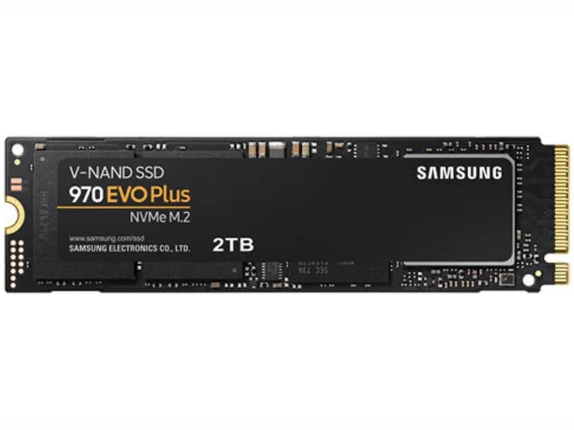 SSD disk Samsung 970 EVO PLUS 2TB, M.2 (PCIe 3.0 4x NVMe), TLC (Triple-Level Cell), rýchlo