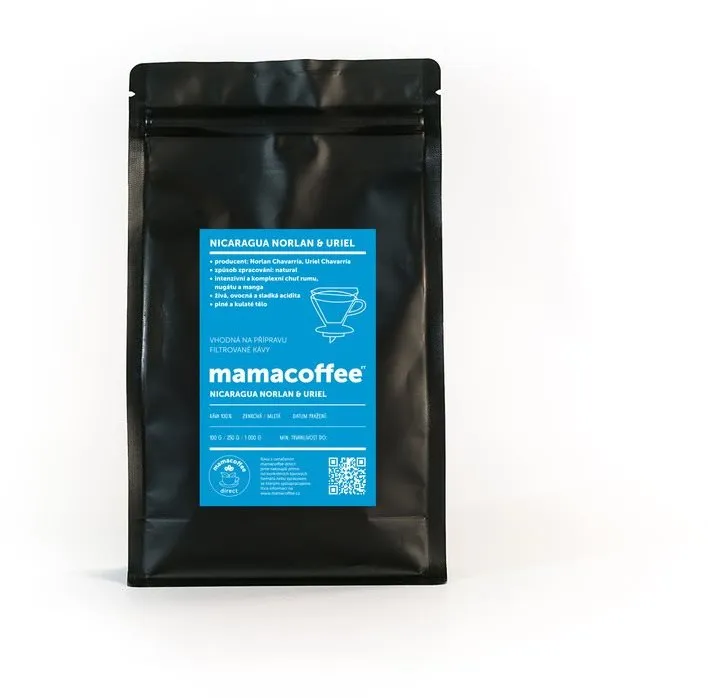 Káva mamacoffee Nicaragua Norlan & Uriel, 250g
