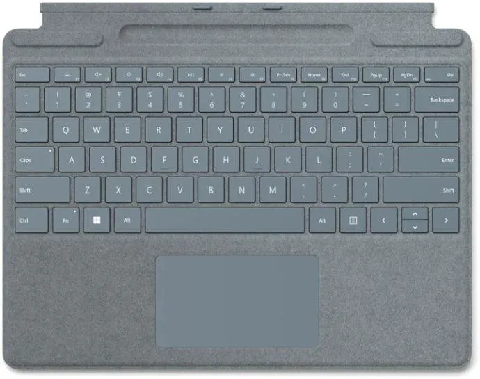 Klávesnica Microsoft Surface Pro X/Pro 8/Pro 9 Signature Keyboard Ice Blue SK/SK