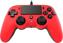 Gamepad Nacon Wired Compact Controller PS4 - červený, pre PS4, káblové pripojenie, dĺžka k