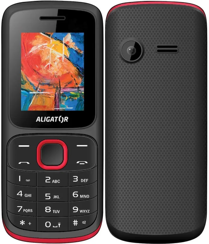 Mobilný telefón Aligator D210 Dual SIM červená