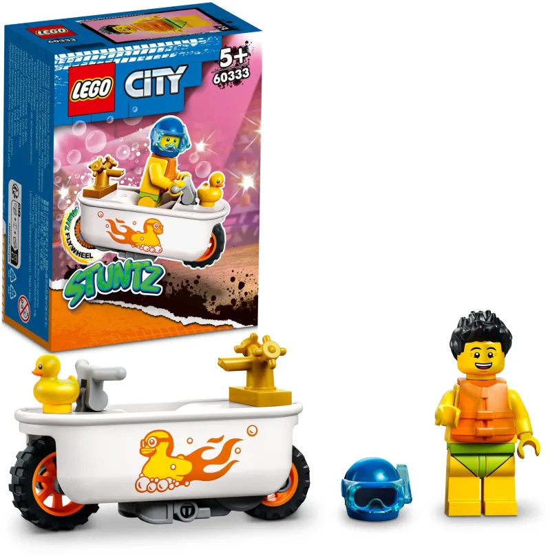 LEGO stavebnica LEGO® City 60333 Vaňová kaskadérska motorka