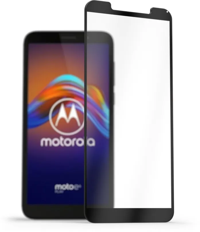 Ochranné sklo AlzaGuard 2.5D FullCover Glass Protector pre Motorola Moto E6 Play čierny