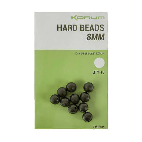 KORUM Korálky Hard Beads 8mm 10ks