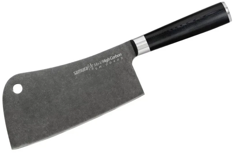 Kuchynský nôž Samura MO-V Stonewash Kuchynský nôž - sekáčik 18 cm (SM-0040B)