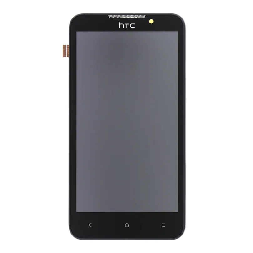 LCD Display + Dotyková Deska + Predný Kryt Grey pre HTC Desire 516