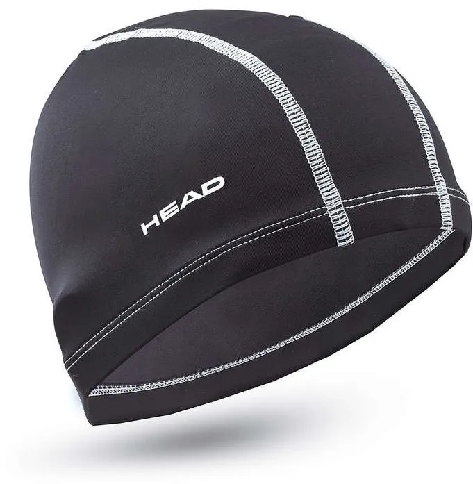 Plavecká čiapka Head Polyester cap, čierna
