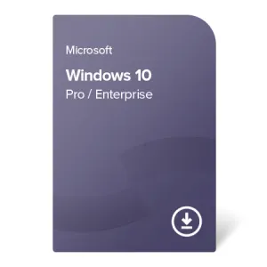 Microsoft Windows 10 Pro / Enterprise Upgrade, 32/64 bit, elektronická licence (druhotná licence)
