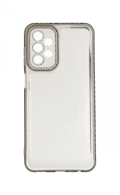 Kryt na mobil TopQ Kryt Samsung A23 5G Crystal Diamond priehľadný tmavý 86655