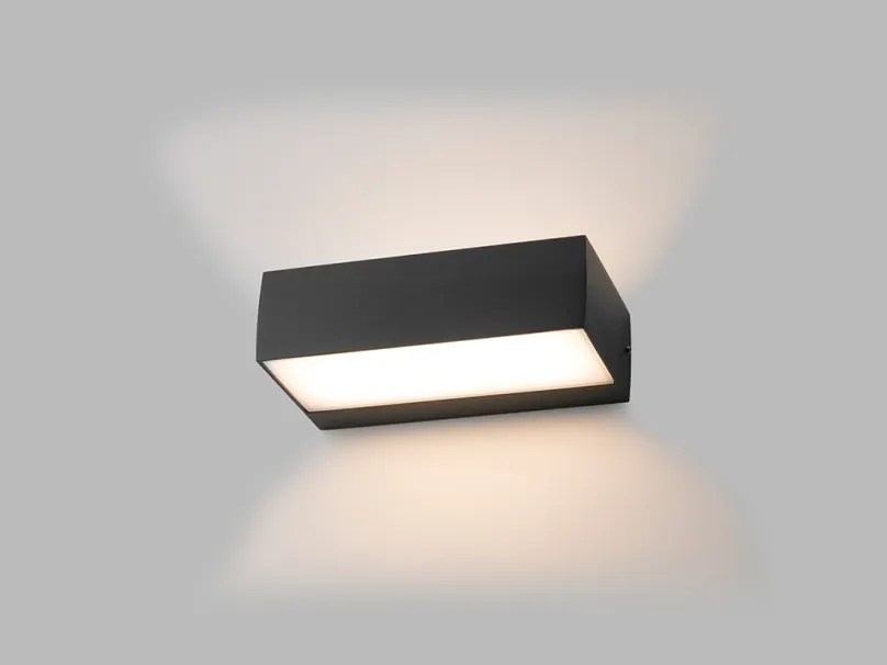 LED2 5130134 LED vonkajšie nástenné svietidlo KVADER 12W | 720lm | 3000K | IP54