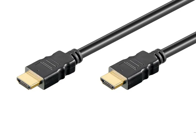 Kabel HDMI High Speed 2.0, zlacené konektory, 1m