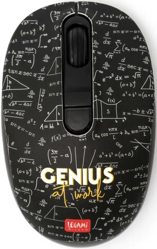 Myš Legami Wireless Mouse - Genius, bezdrôtová, optická, symetrická, pripojenie cez bezdrô