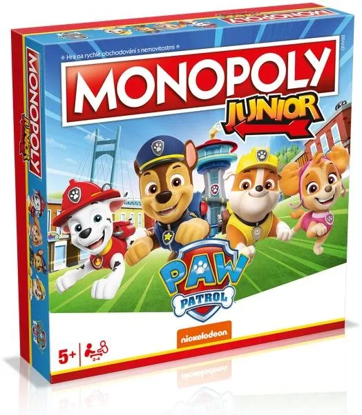 Dosková hra Monopoly Junior Paw Patrol