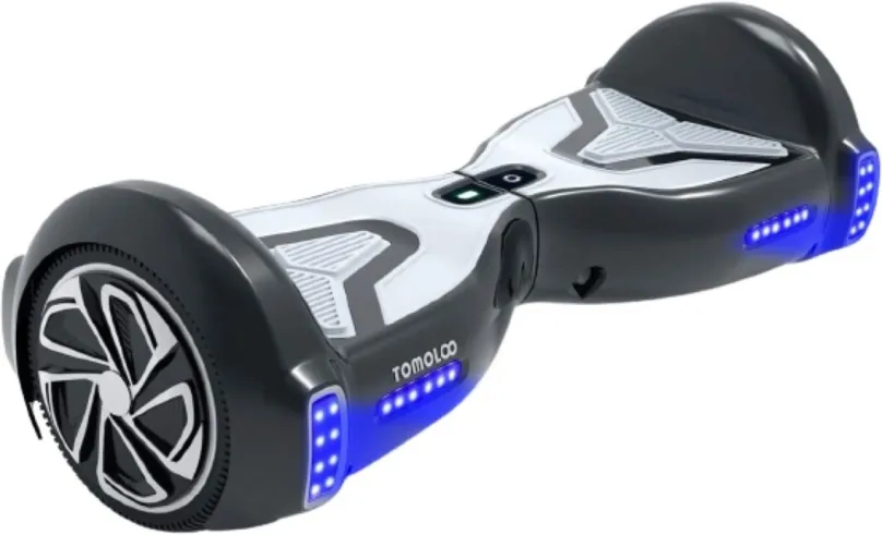 Hoverboard Tomoloo K1, maximálna rýchlosť 15 km/h, dojazd až 15 km, nosnosť 120 kg, kvapka