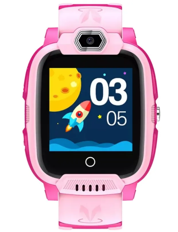CANYON smart hodinky Jondy KW-44 PINK, 1.44", 4G, GPS tracking, SOS hr., 512MB, 700mAh, IP67