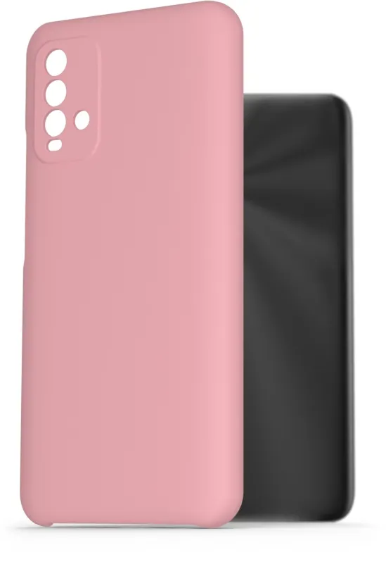 Kryt na mobil AlzaGuard Premium Liquid Silicone Case pre Xiaomi Redmi 9T ružové