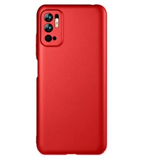 Kryt na mobil Lenuo Leshield pre Xiaomi Redmi Note 10 5G, červený