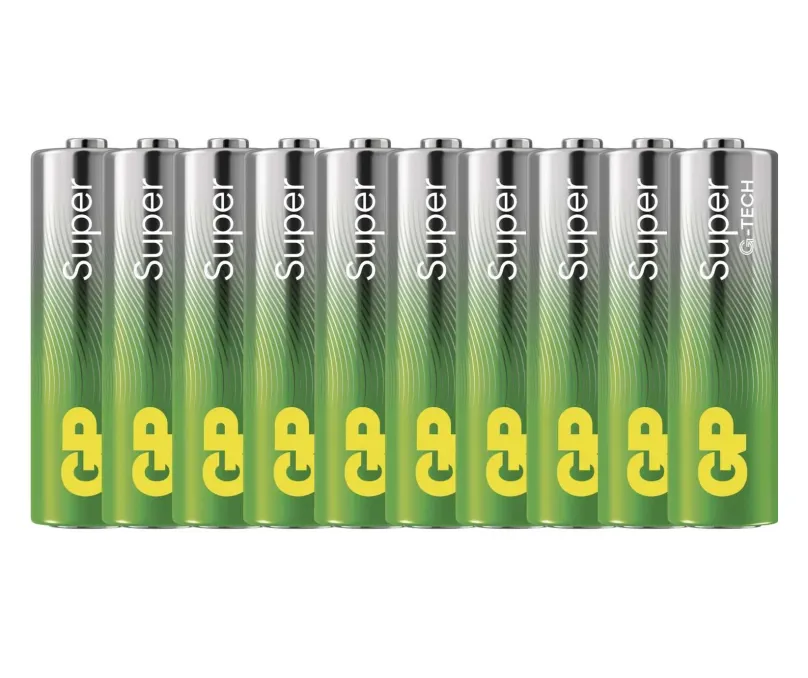 GP Alkalická batéria Super AA (LR6) 10ks