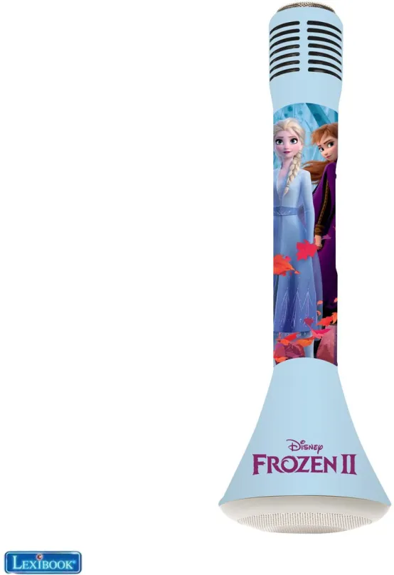 Hudobná hračka Lexibook Frozen Bezdrôtový karaoke mikrofón s reproduktorom a meničom hlasu
