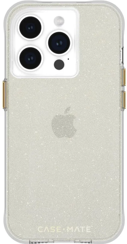 Kryt na mobil Case Mate Sheer Crystal Case champagne gold iPhone 15 Pro, pre Apple iPhone