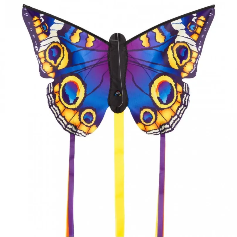 Lietajúci drak Invento - Motýľ fialovo žltý 52 cm