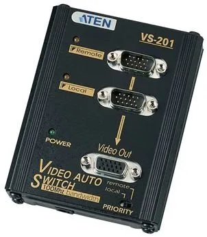 Prepínač ATEN Elektronický VGA prepínač 2: 1