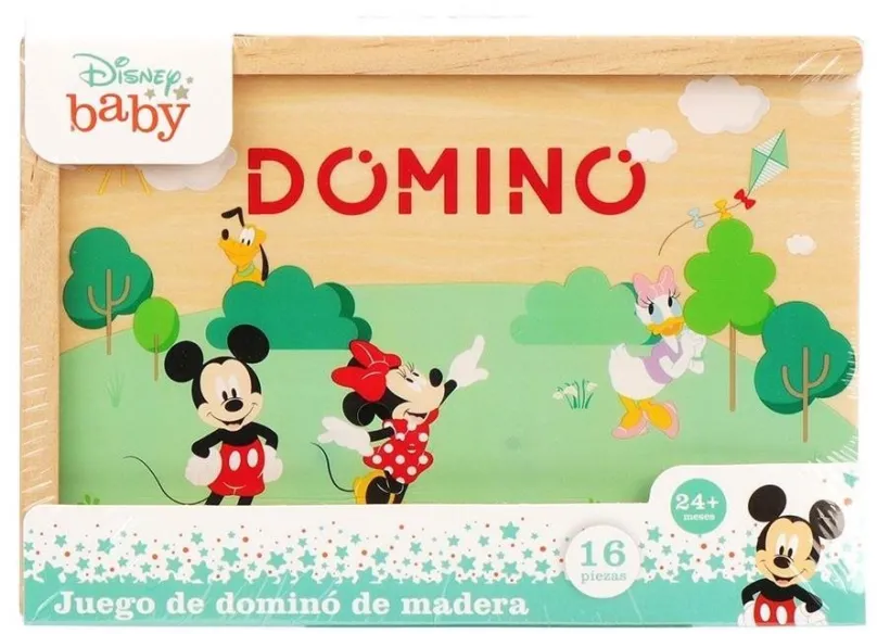 Domino Disney domino Mickey, s populárnym motívom, pre 1 až 99 hráčov, ľahká obtiažnosť, d