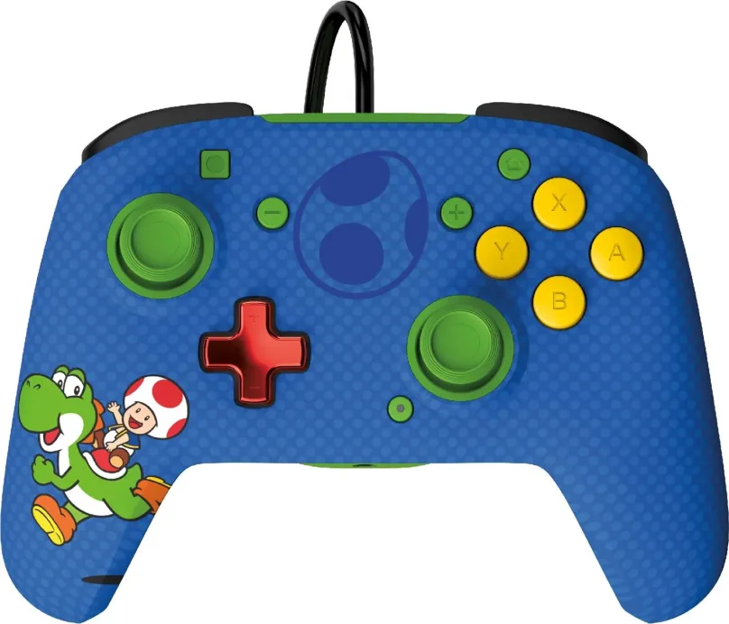 Gamepad PDP REMATCH Wired Controller - Mario & Yoshi - Nintendo Switch