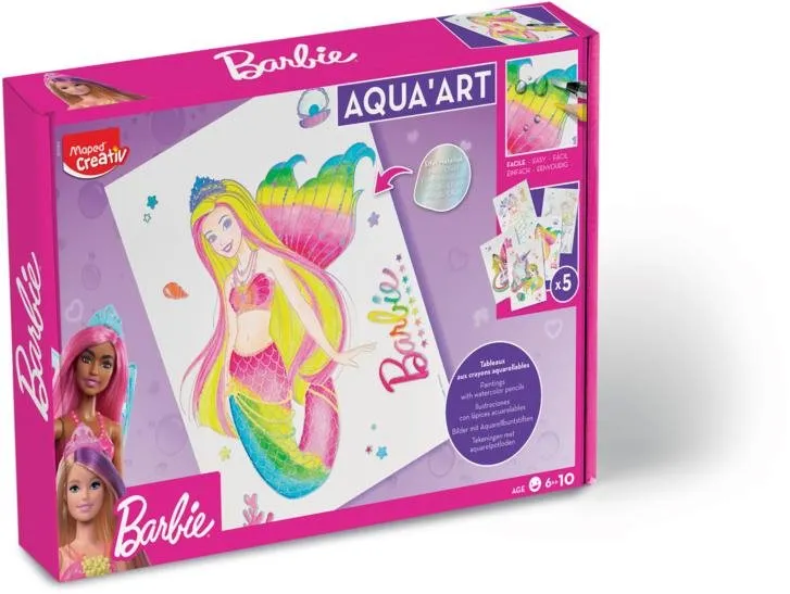 Kreatívna sada MAPED Barbie Aqua Art