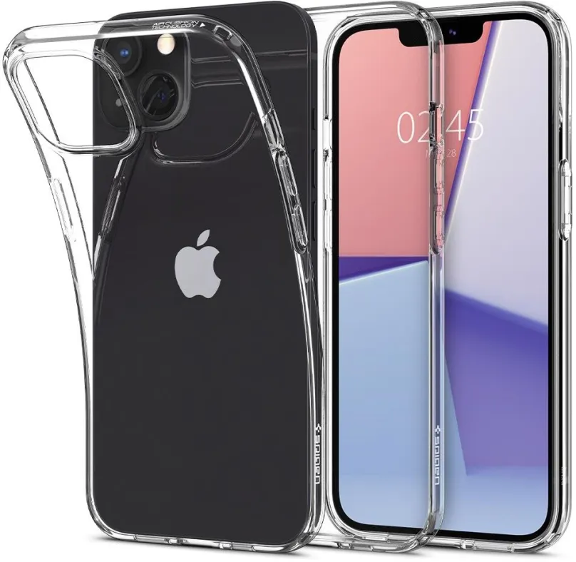 Kryt na mobil Spigen Crystal Flex Crystal Clear iPhone 13 mini, pre Apple iPhone 13 mini,