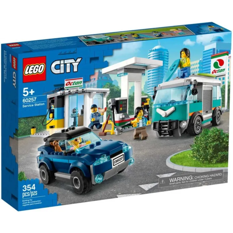 LEGO stavebnice LEGO City Nitro Wheels 60257 Benzínová stanica