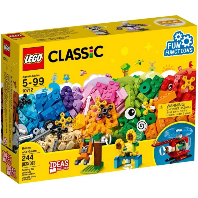 Stavebnice LEGO Classic 10712 Kocky a ozubené kolieska
