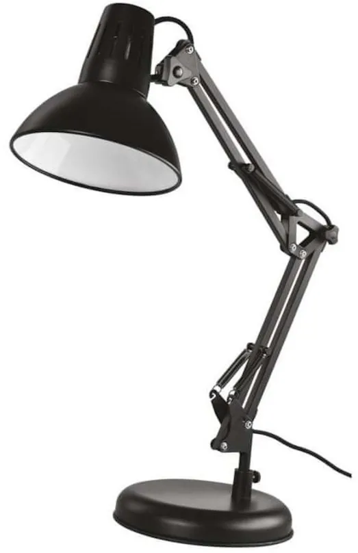 Stolová lampa EMOS Stolná lampa DUSTIN na žiarovku E27, čierna