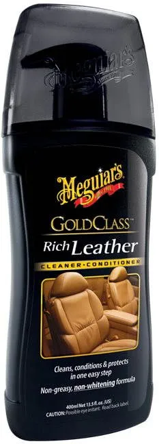 Prostriedok na koži Meguiar's Gold Class Rich Leather Cleaner/Conditioner