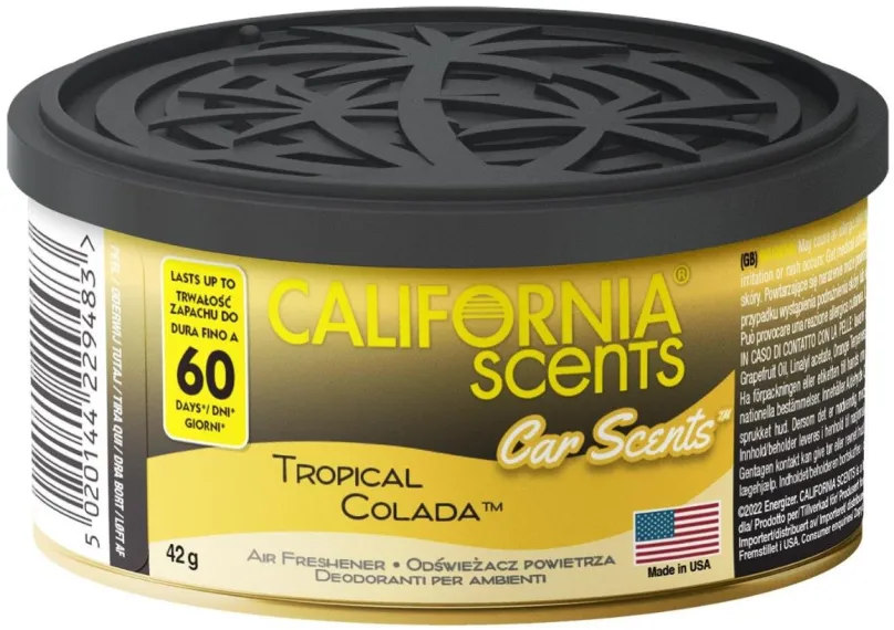 Vôňa do auta California Scents, vôňa Tropical Colada