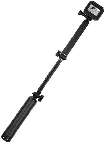 Príslušenstvo pre akčnú kameru Telesin Monopod vodotesná selfie tyč na športové kamery, čierna