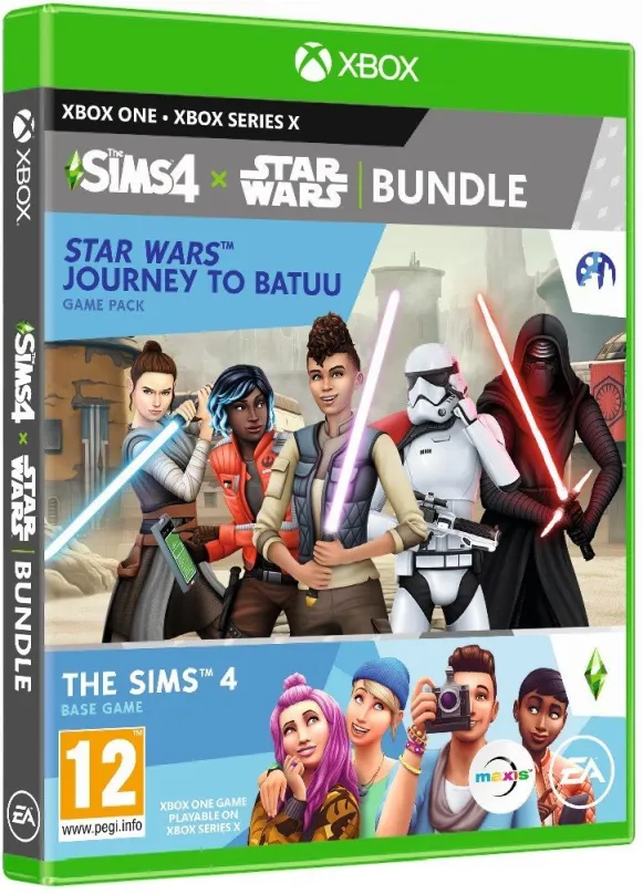 Hra na konzole The Sims 4: Star Wars - Výprava na Batu bundle (Plná hra + rozšírenie) - Xbox One
