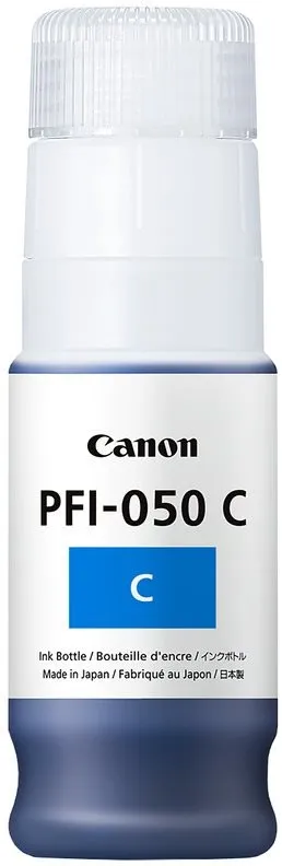 Cartridge Canon PFI-050C azúrová