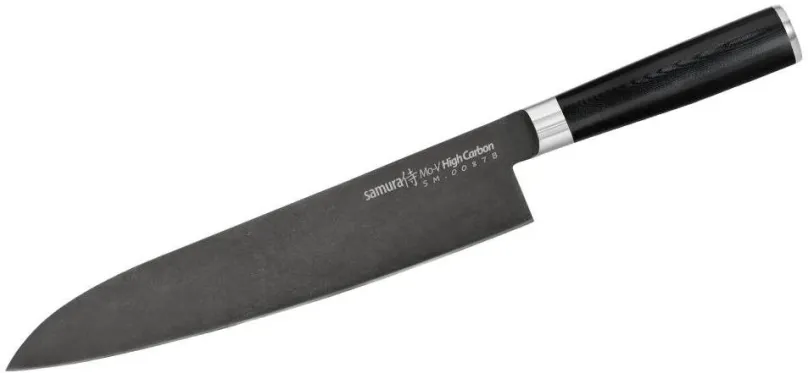 Kuchynský nôž Samura MO-V Stonewash Šéfkuchársky nôž GRAND 24 cm (SM-0087B)