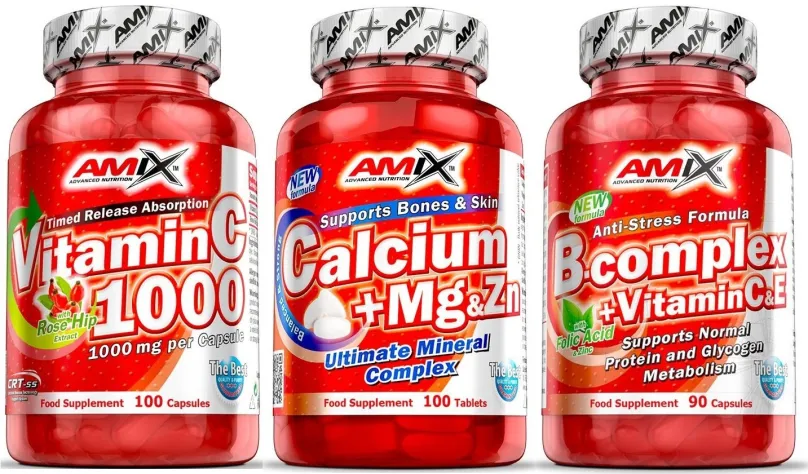 vitamíny Amix sada vitamínov