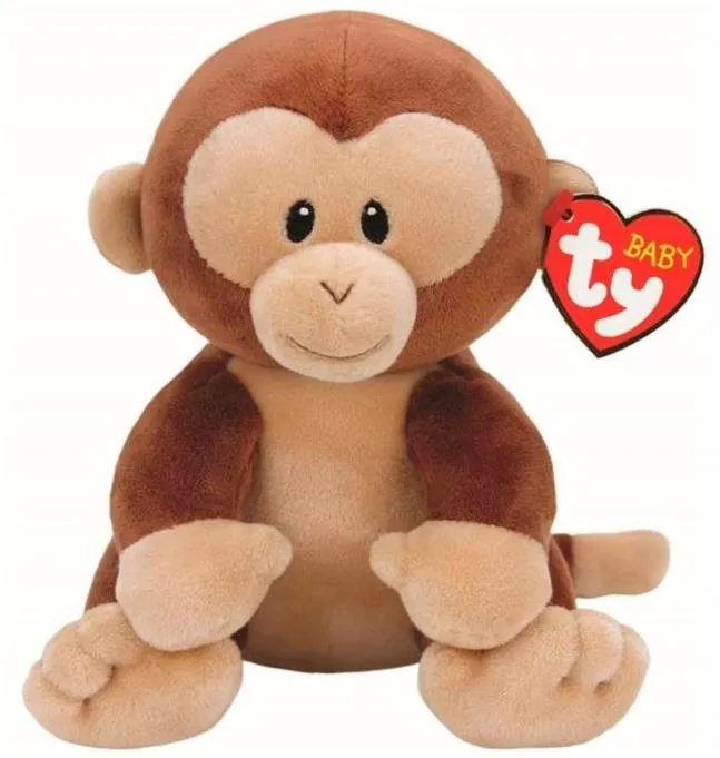 Plyšák TY Opička 17 cm, opice, s výškou 17 cm, vhodný pre deti od 3 rokov