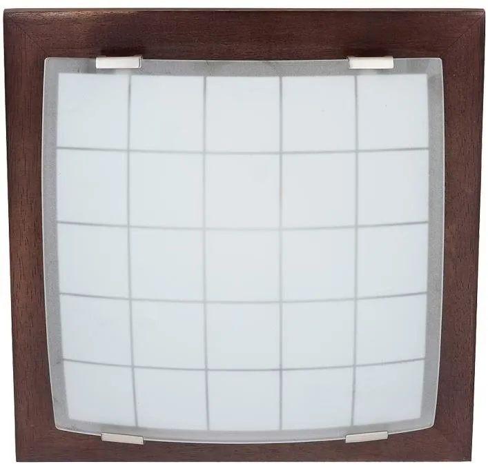 Nástenná lampa Nástenné stropné svietidlo GEOMETRICA 1xE27/60W/230V 30x30 cm