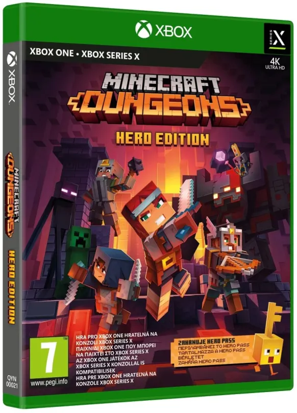 Hra na konzole Minecraft Dungeons: Hero Edition - Xbox One