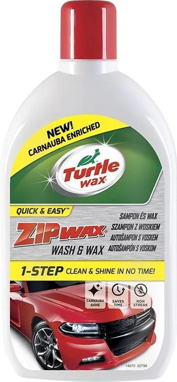 Autošampón Turtle Wax ZIP WAX Autošampón s voskom 500ml +100% free