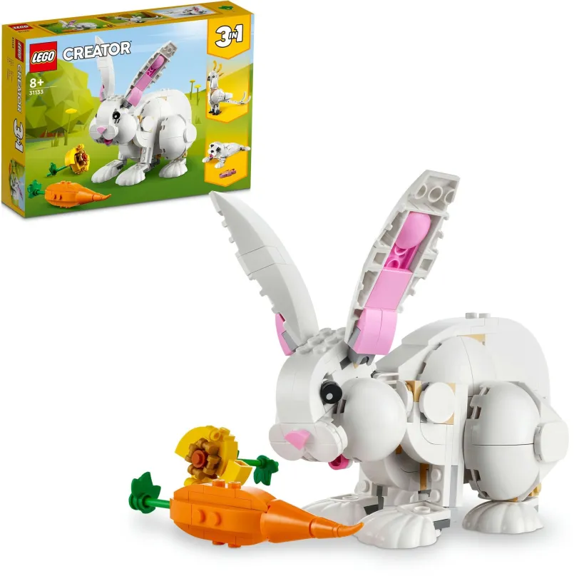 LEGO stavebnica LEGO® Creator 3 v 1 31133 Biely králik